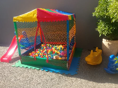 Combo piscina de bolinha+kit baby 
